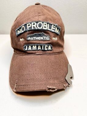 Vintage 1962 Authentic No Problem Jamaica Hat With Opener